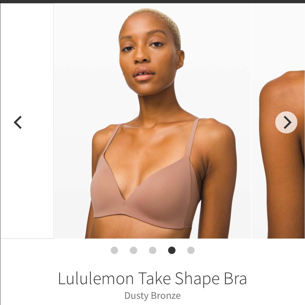 lululemon athletica Take Shape Bra in Dusty Bronze
